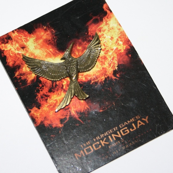 The Hunger Games Jewelry - Hunger Games Mockingjay pin brooch